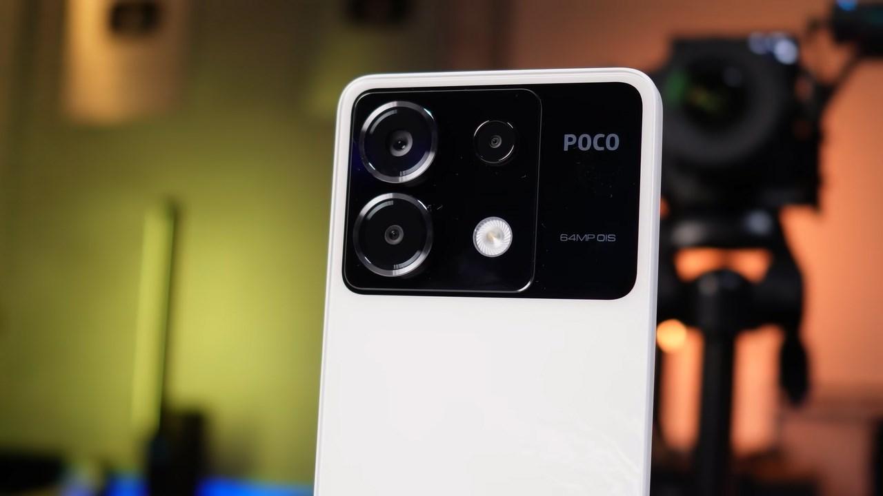 Camera chính của POCO X6 5G có độ phân giải 64 MP