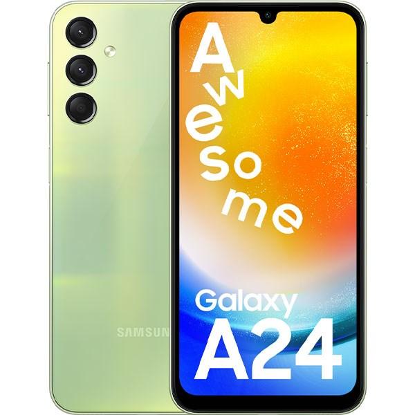 Điện thoại Samsung Galaxy A24 màu xanh