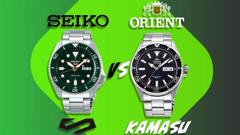 đồng hồ Seiko vs Orient giá rẻ