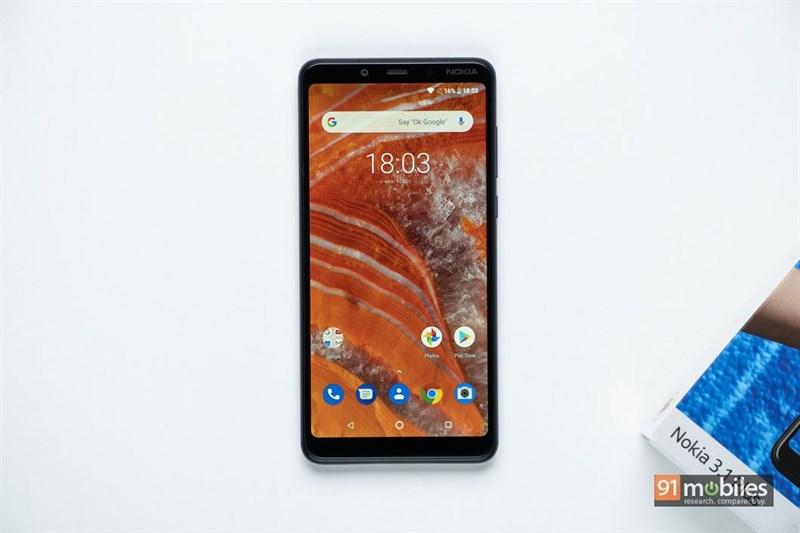 Nokia 3.1 Plus: Màn hình tràn viền