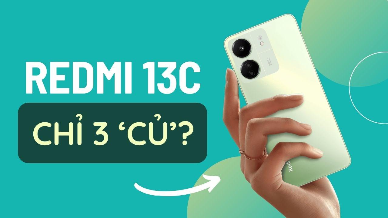 Redmi 13C có ưu điểm gì với mức giá chỉ từ 3 triệu đồng tại TDGĐ?