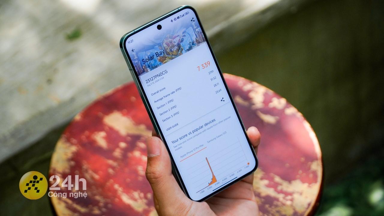 Xiaomi 14 đạt được điểm hiệu năng rất mạnh mẽ và sẽ đáp ứng tốt mọi nhu cầu sử dụng của người dùng.