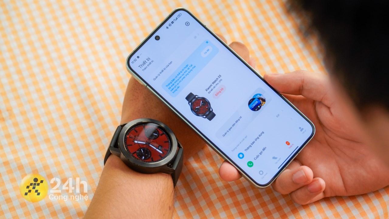 Xiaomi 14 với Xiaomi HyperOS còn có thể kết nối ổn định với các sản phẩm khác nhà Xiaomi.