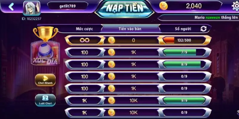 Xóc đĩa Macau club - Khám phá game đổi thưởng đỉnh cao