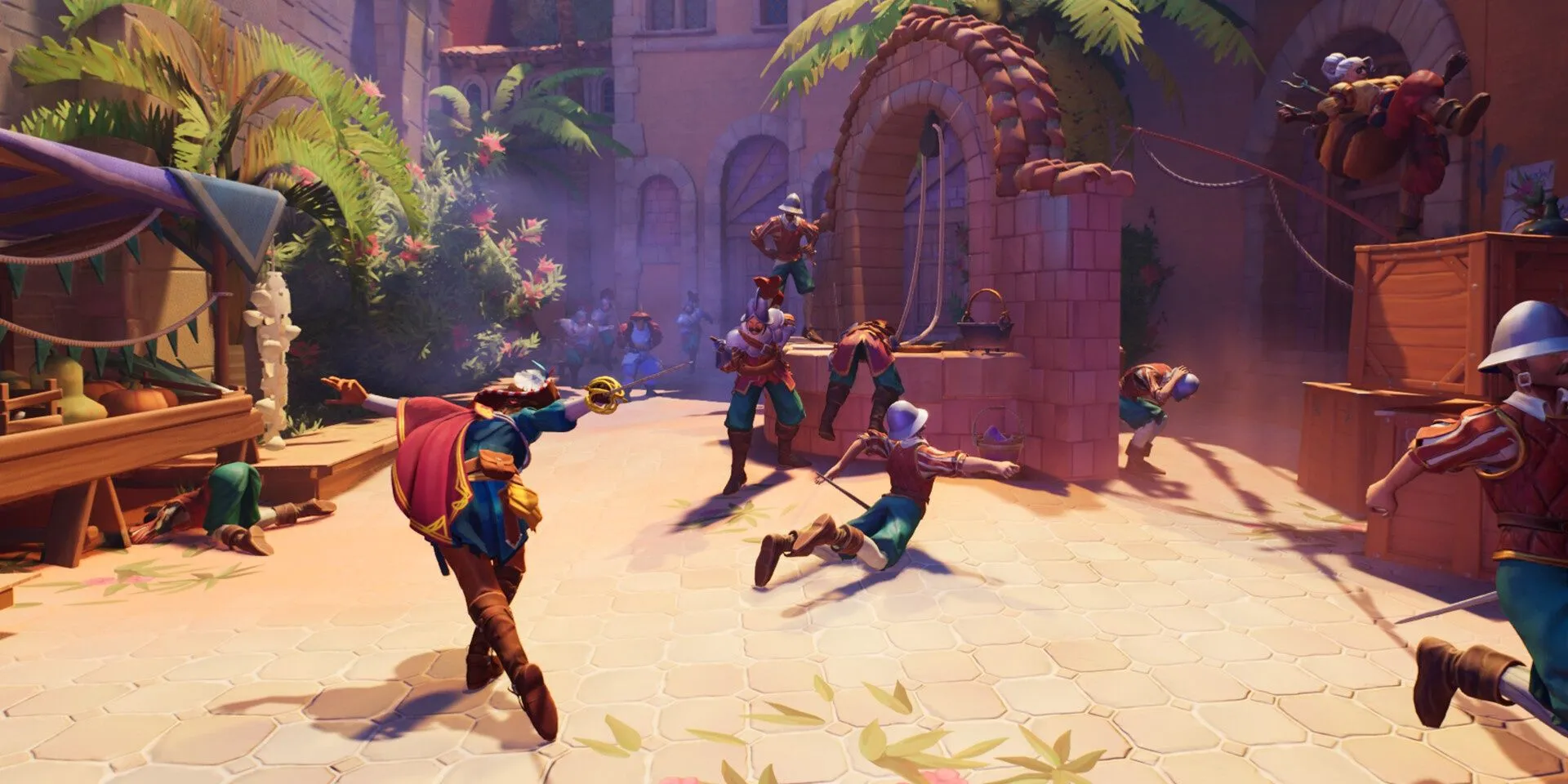 Adalia cúi chào trước kẻ địch trong En Garde