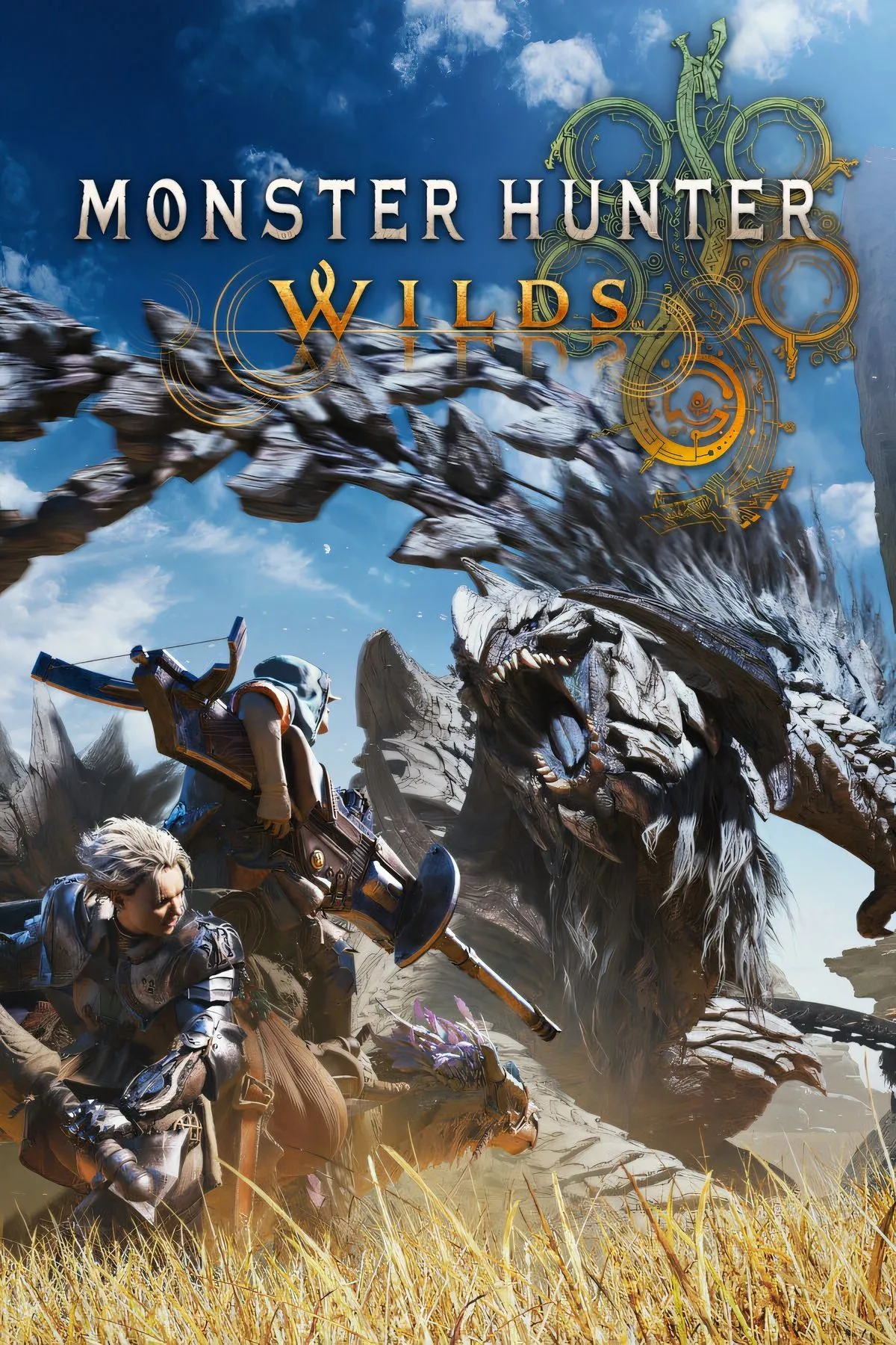 Ảnh bìa chính thức đầy ấn tượng của Monster Hunter Wilds