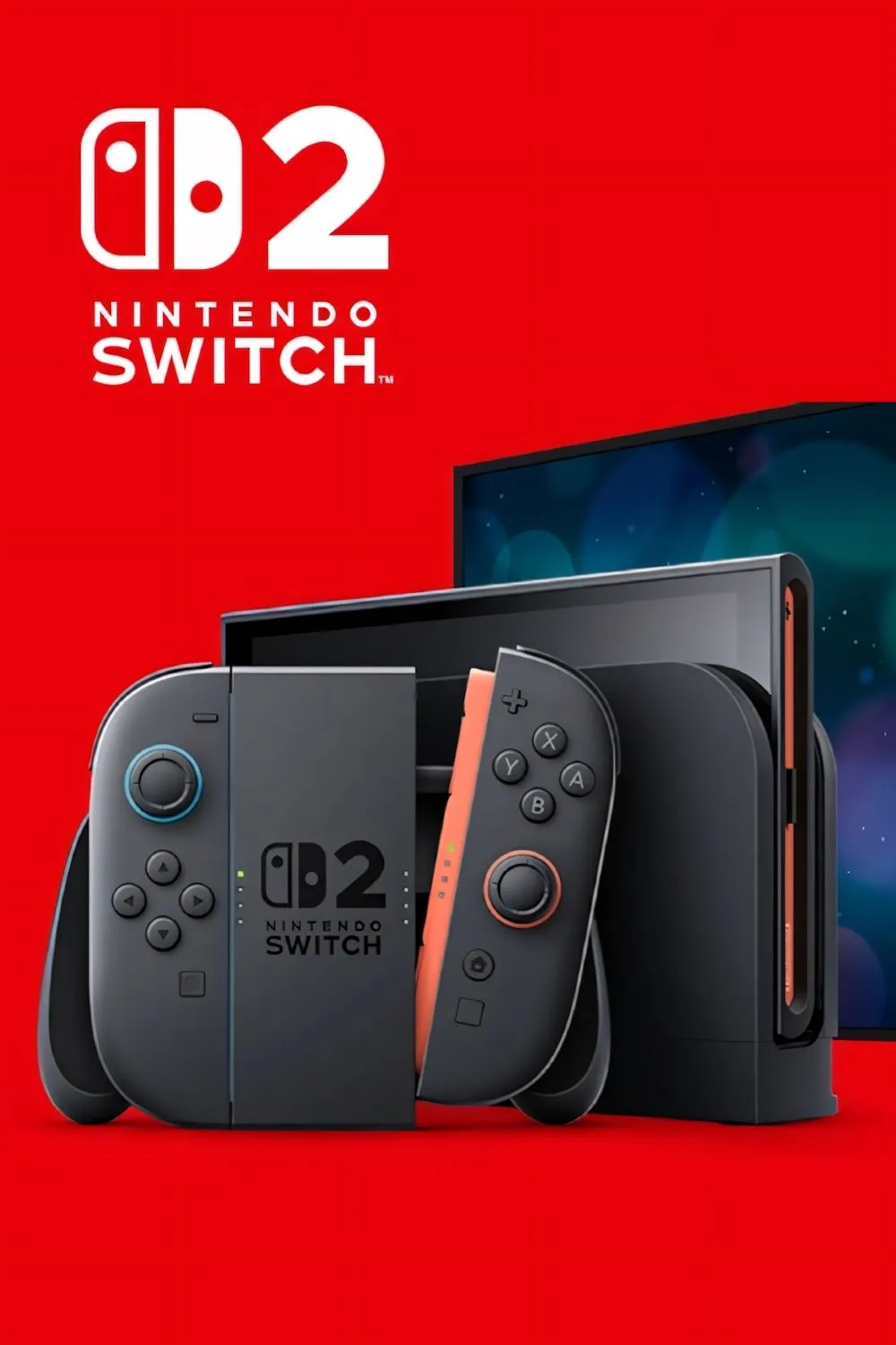Ảnh bìa chủ đề Nintendo Switch 2 với các nhân vật biểu tượng