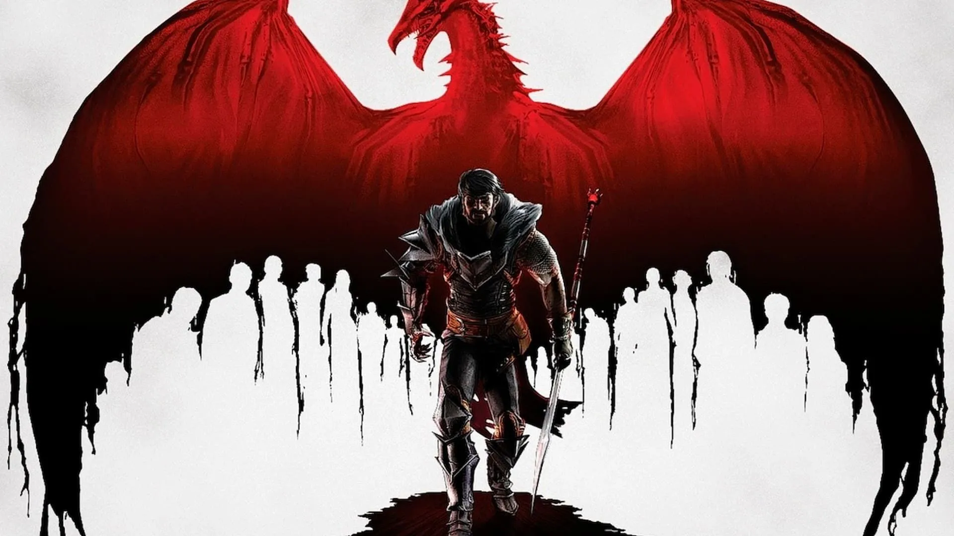 Ảnh bìa Dragon Age 2 với nhân vật Hawke