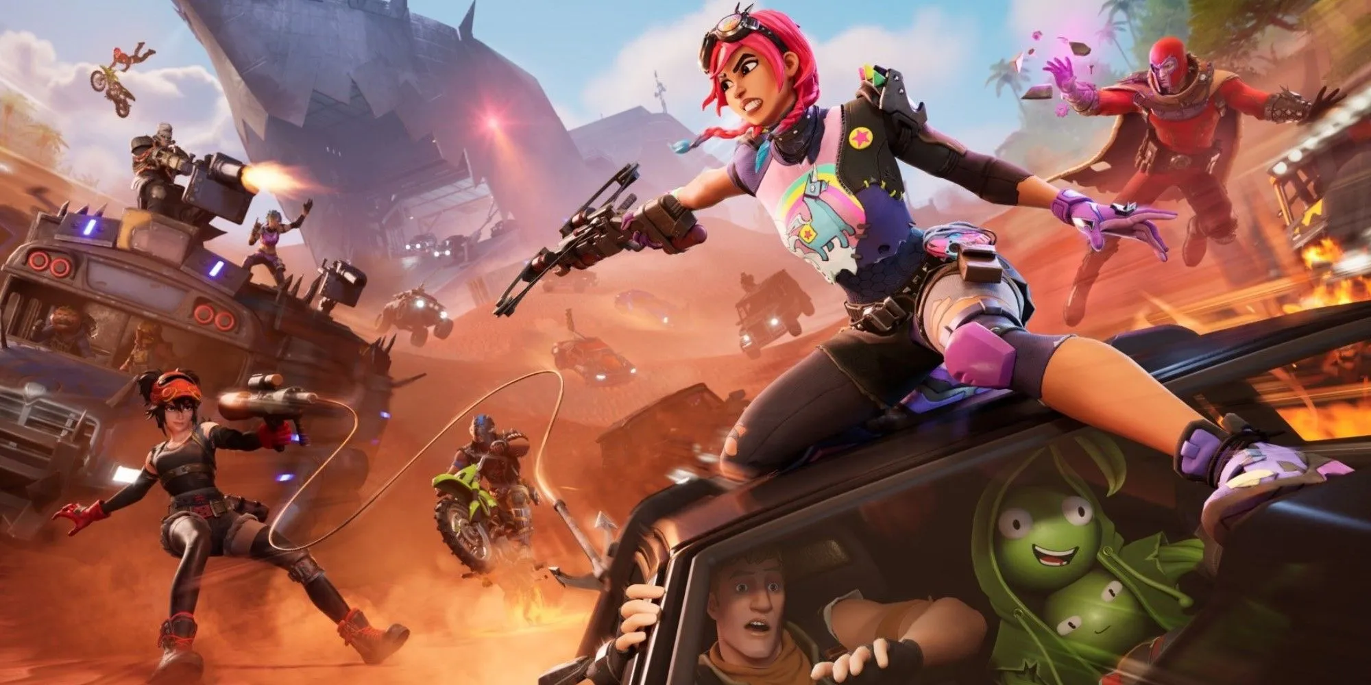 Ảnh minh họa chính cho Fortnite Chapter 5 Mùa 3, bối cảnh sự kiện Star Wars sắp tới