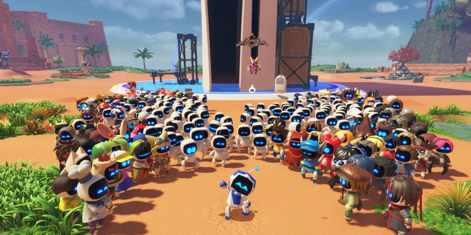 Astro Bot và những người bạn bot vui nhộn trong game