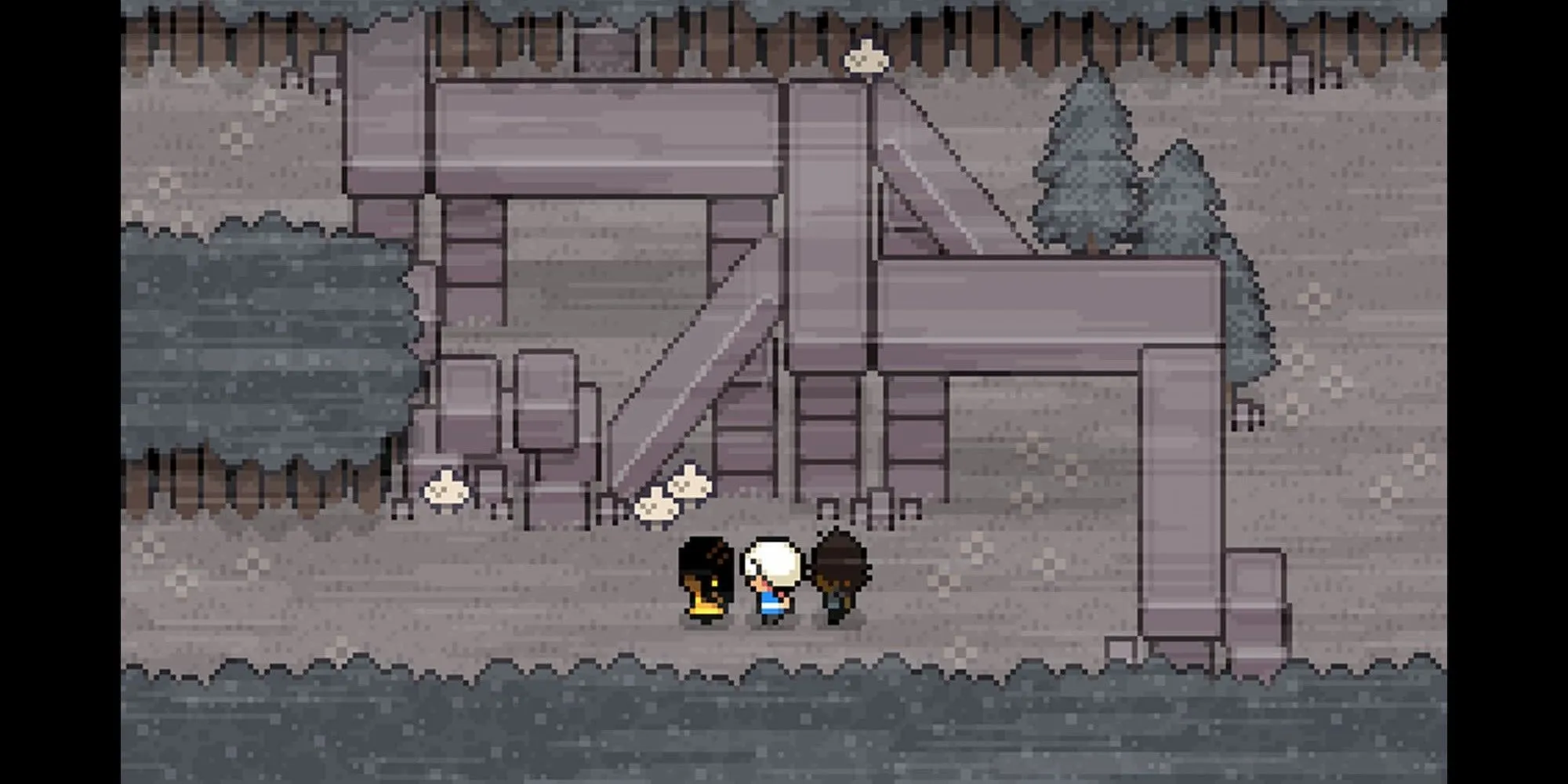 Ba nhân vật chính trong khu rừng bí ẩn của game Ikenfell