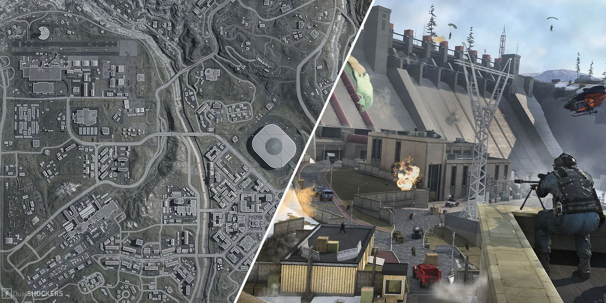 Bản đồ Verdansk trên Warzone Mobile và những địa điểm nhảy dù lý tưởng cho game thủ