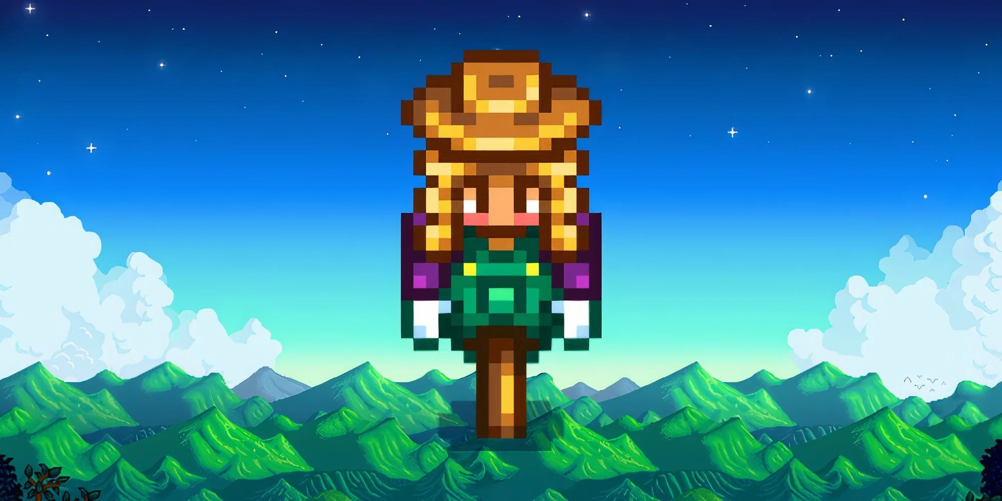 Bù nhìn Đặc biệt số 5 hình cô gái tại lễ hội Flower Dance trong Stardew Valley