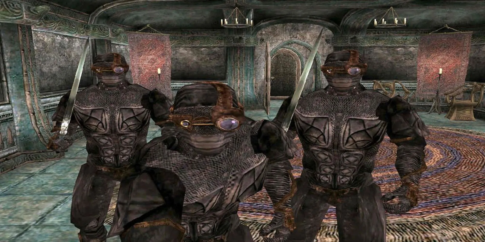 Các sát thủ từ Dark Brotherhood trong Morrowind phục kích người chơi