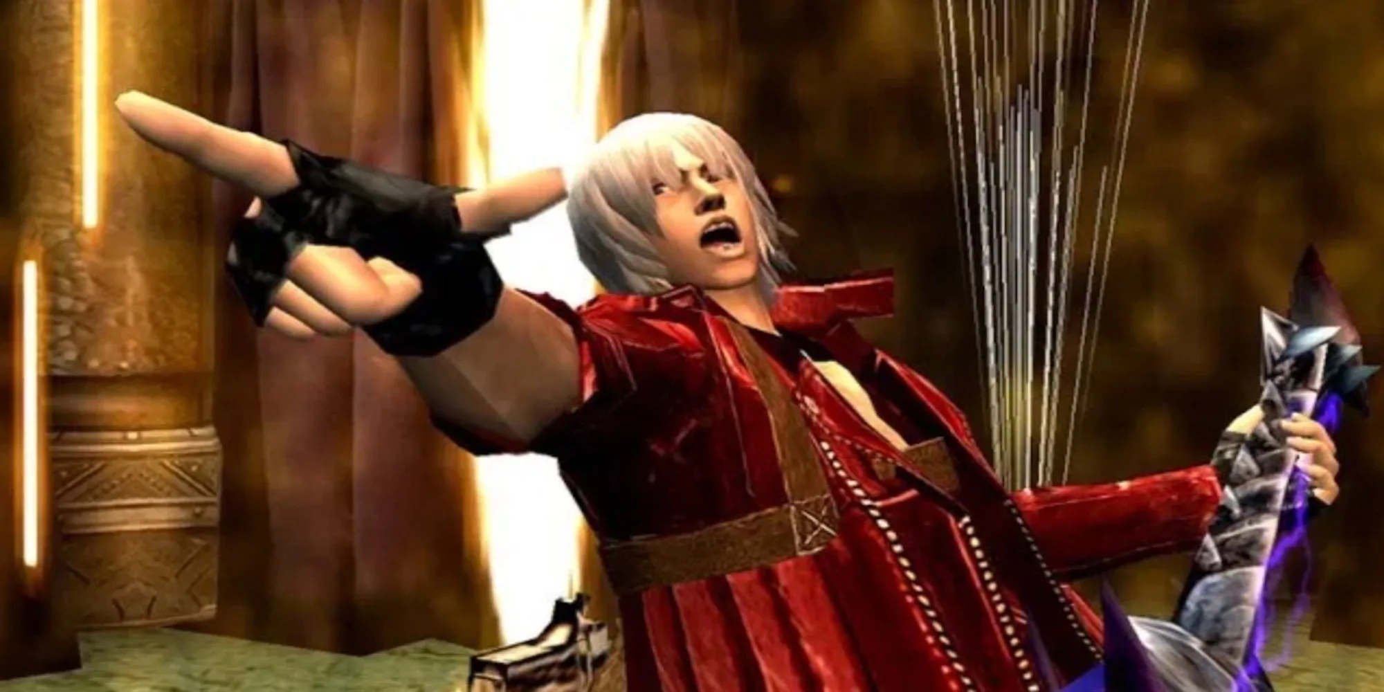 Cảnh chiến đấu của Dante trong Devil May Cry 3: Dante's Awakening