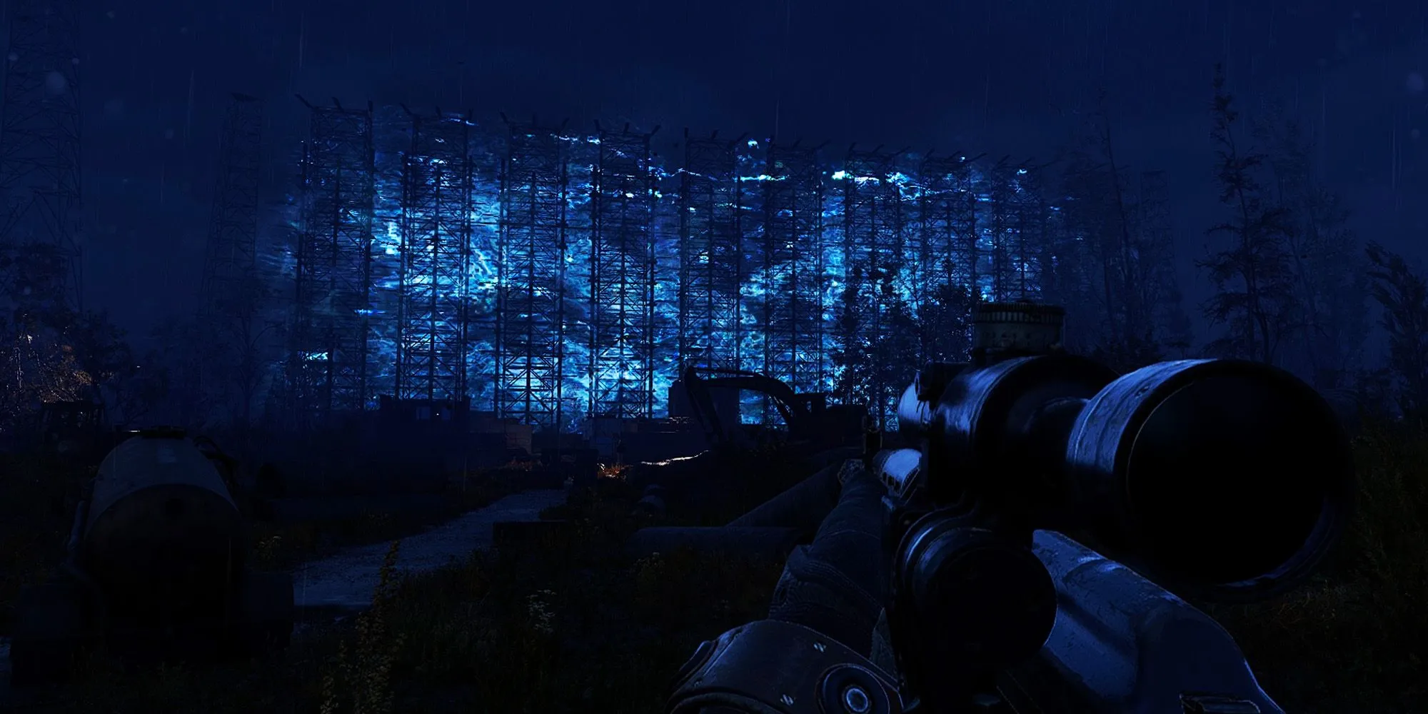 Cảnh chiến đấu trong S.T.A.L.K.E.R. 2: Heart of Chornobyl với nhiệm vụ Assault on the Duga