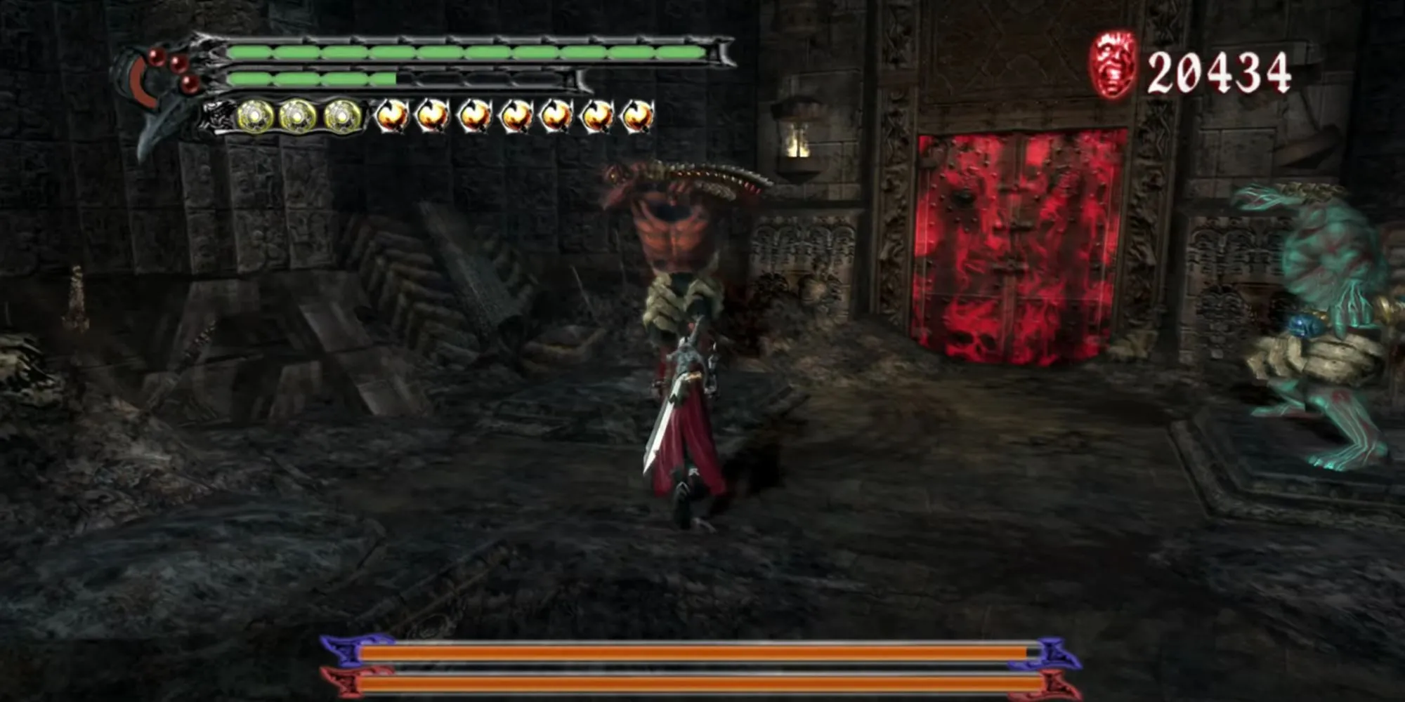 Cặp song kiếm Agni và Rudra, hai ác quỷ canh gác tháp Temen-ni-gru trong Devil May Cry 3
