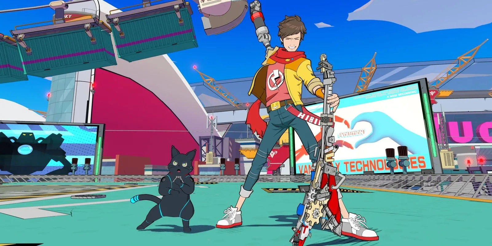 Chai, nhân vật chính của Hi-Fi Rush, game hành động nhịp điệu với đồ họa comic sống động