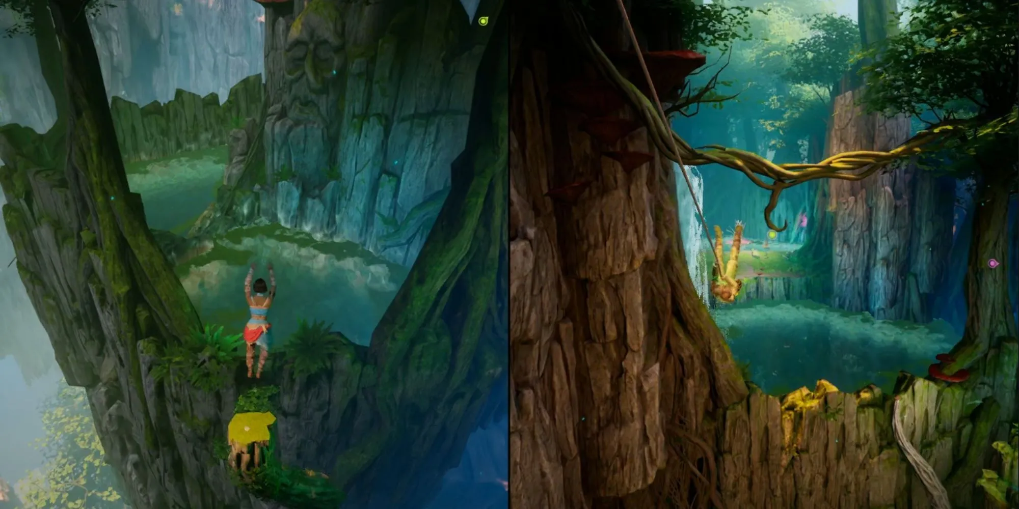 Chuyển cảnh qua khu vực tiếp theo sau khi hoàn thành Underlands trong Split Fiction Chapter 3