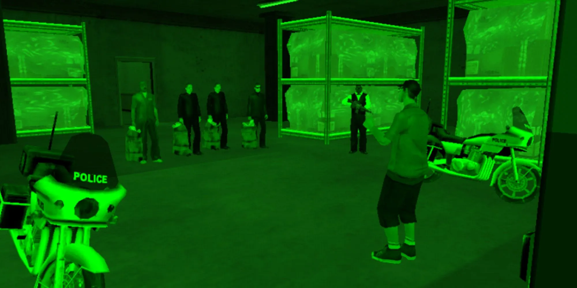CJ đột nhập sòng bạc Caligula trong nhiệm vụ Breaking The Bank At Caligula's GTA San Andreas