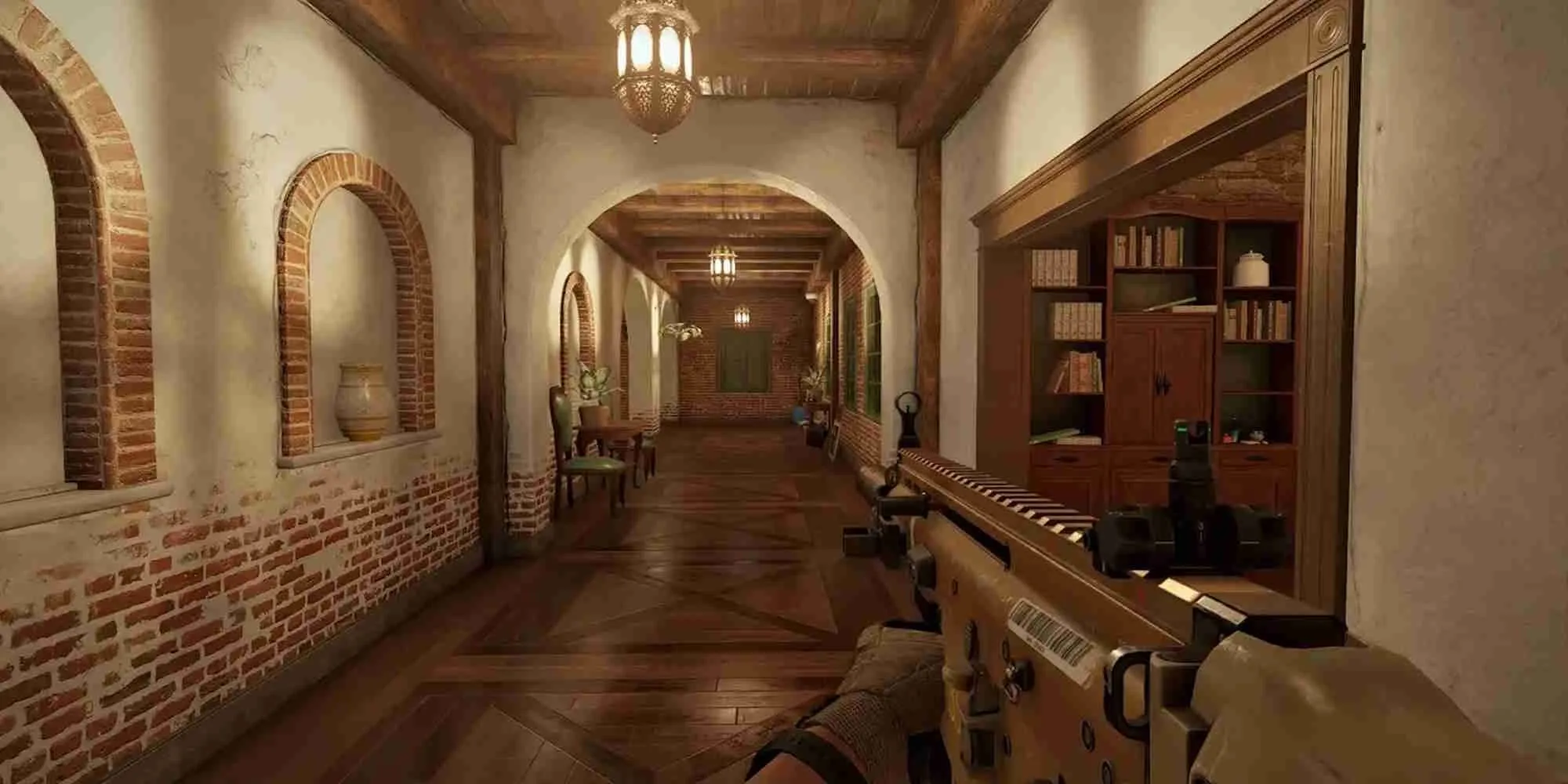 Đặc nhiệm trong Rainbow Six Siege đang phá tường, thể hiện cơ chế phá hủy môi trường và chiến thuật của game