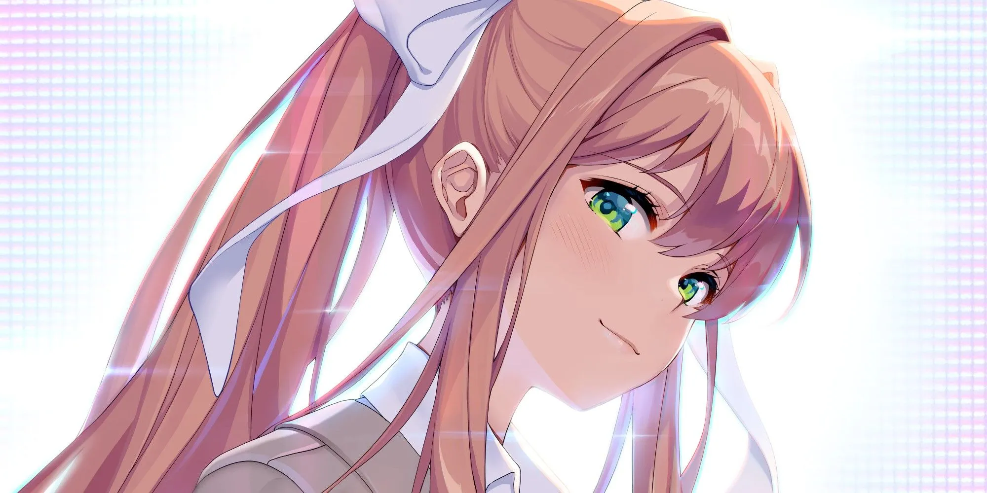 Dàn nhân vật nữ sinh dễ thương trong visual novel Doki Doki Literature Club Plus