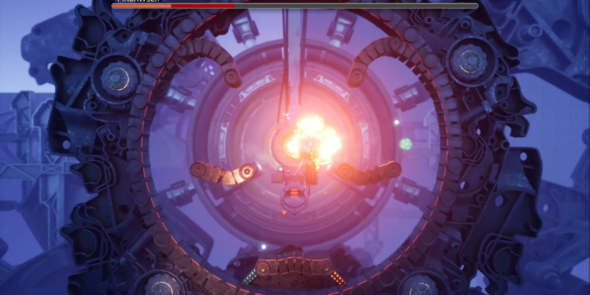 Dark Mio với lưỡi hái khổng lồ ở cuối Chapter 6 Isolation