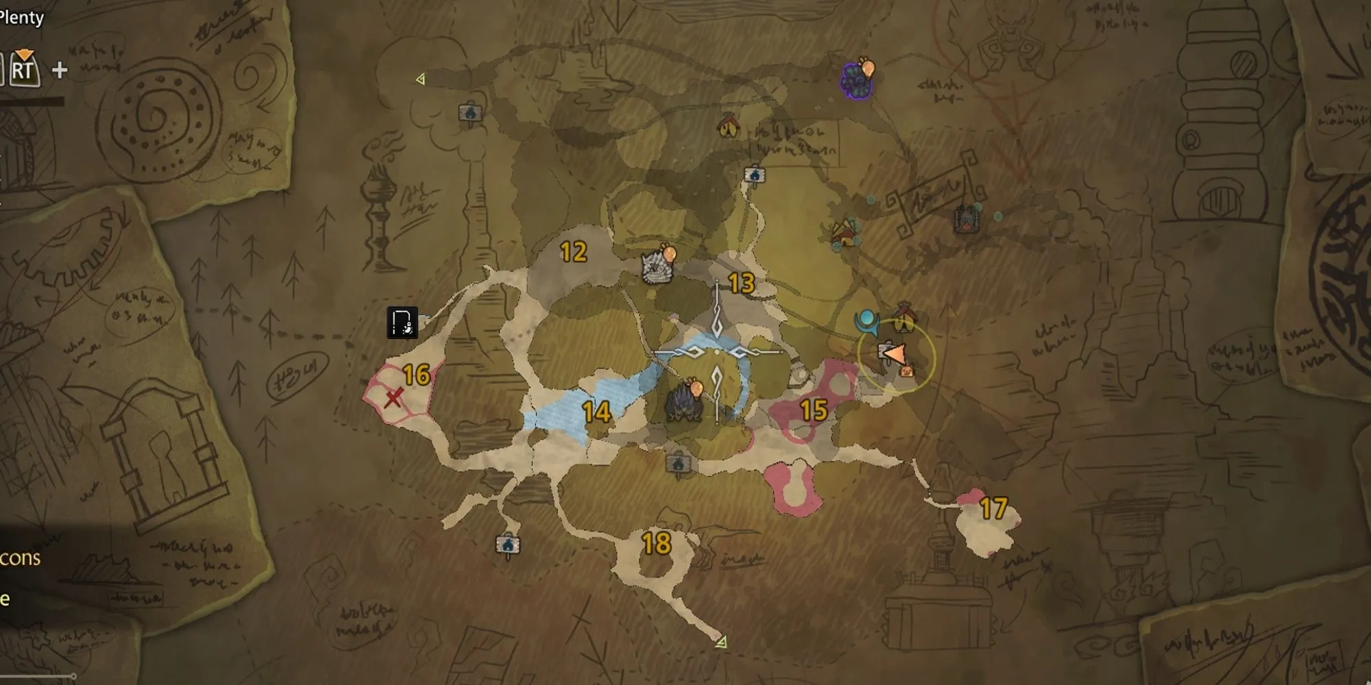Địa điểm câu cá tại Oilwell Basin trong Monster Hunter Wilds