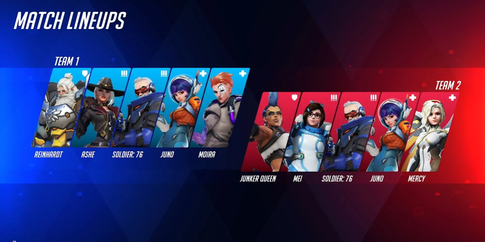 Đội hình thi đấu trong chế độ Stadium Overwatch 2