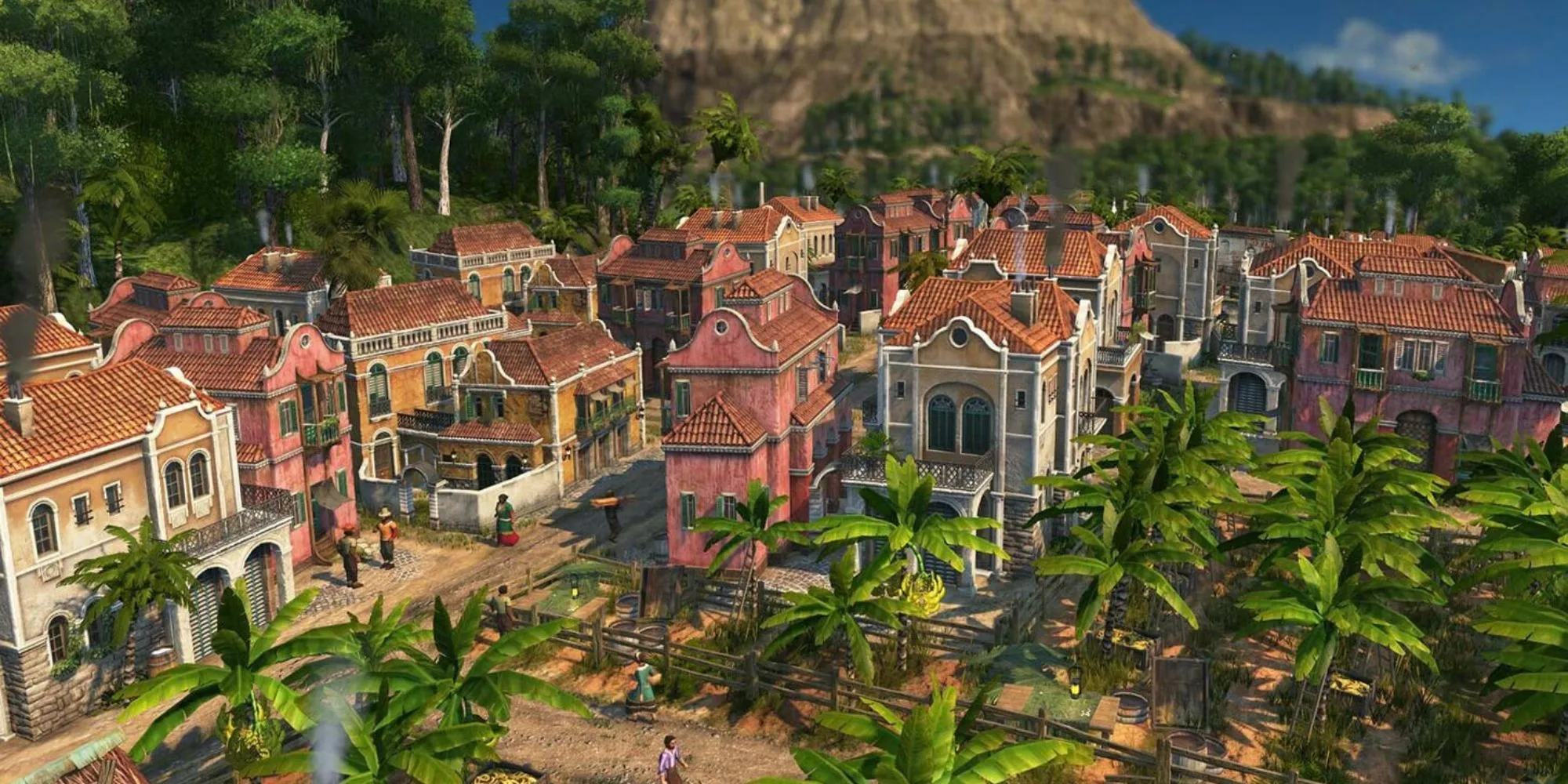 Đồn điền thuộc địa trù phú trong Anno 1800 tại Tân Thế Giới