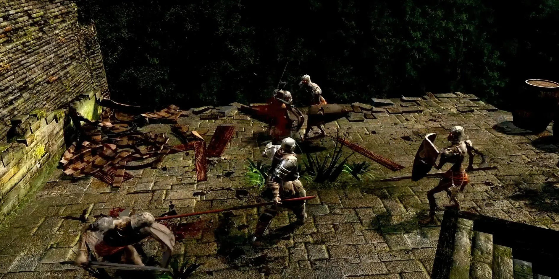 Gameplay Dark Souls Remastered với đồ họa không quá khác biệt so với bản gốc trên console