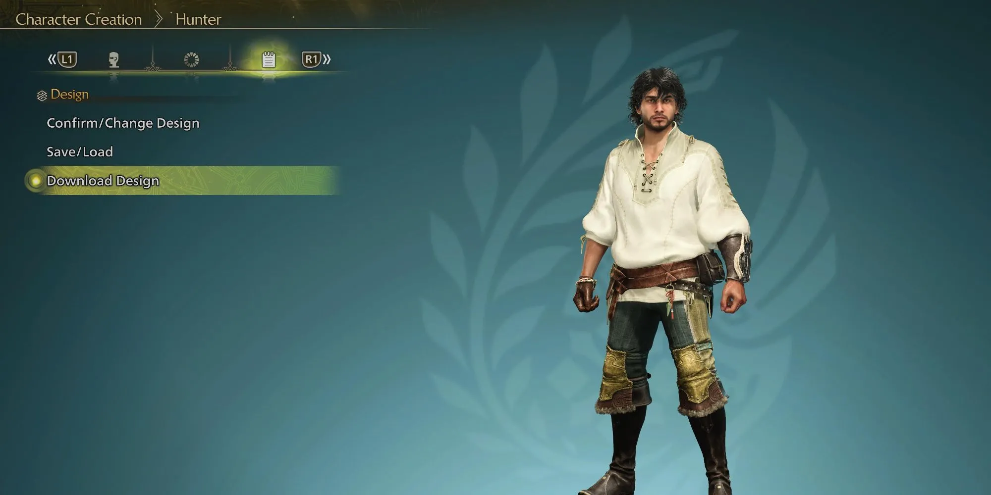 Giao diện nhập Mã Tạo Nhân Vật trong Monster Hunter Wilds để tải thiết kế
