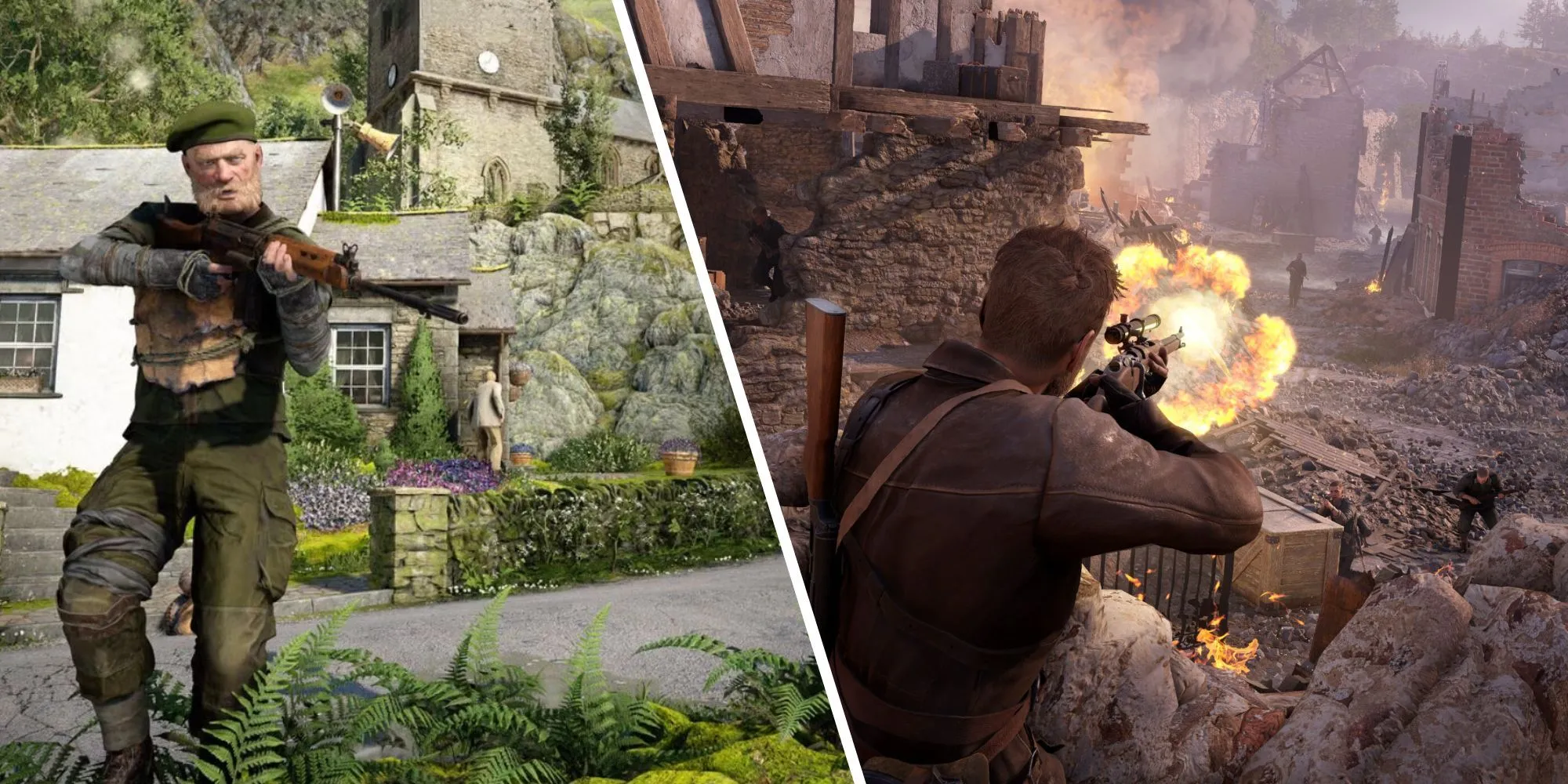 Giao diện trong Atomfall có nét tương đồng với Sniper Elite, một sản phẩm khác của Rebellion