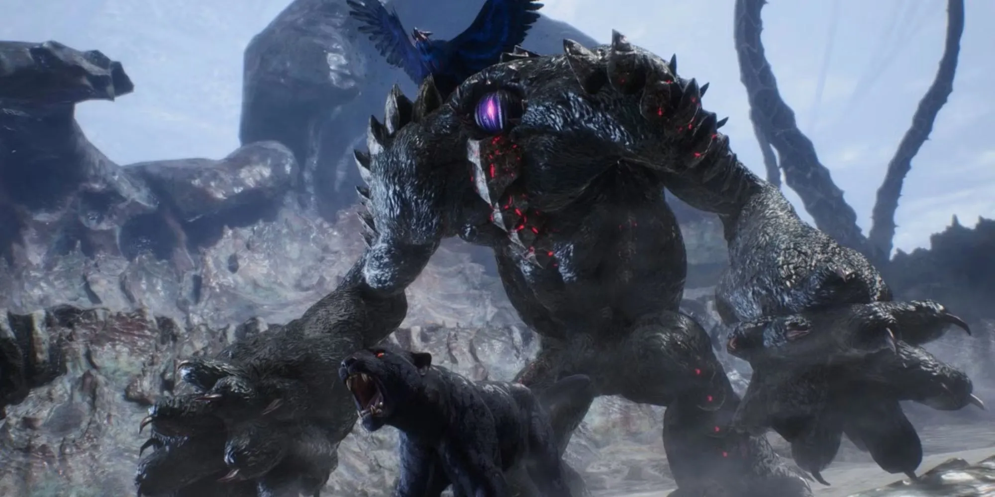 Griffon, Shadow và Nightmare, các linh thú của V trong Devil May Cry 5