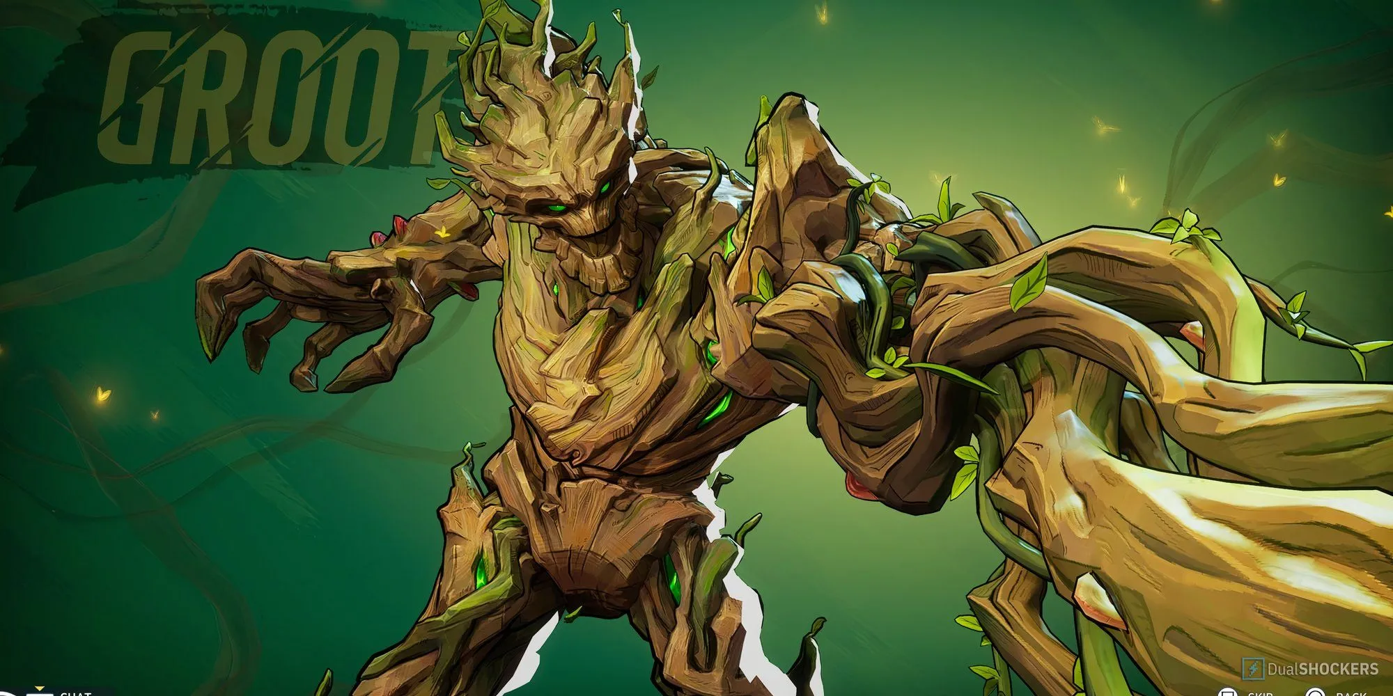 Groot sử dụng kỹ năng khống chế The Thing trong Marvel Rivals