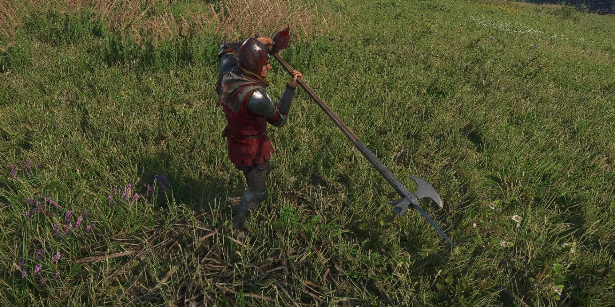 Henry chiến đấu với Balshanka trong Kingdom Come Deliverance 2