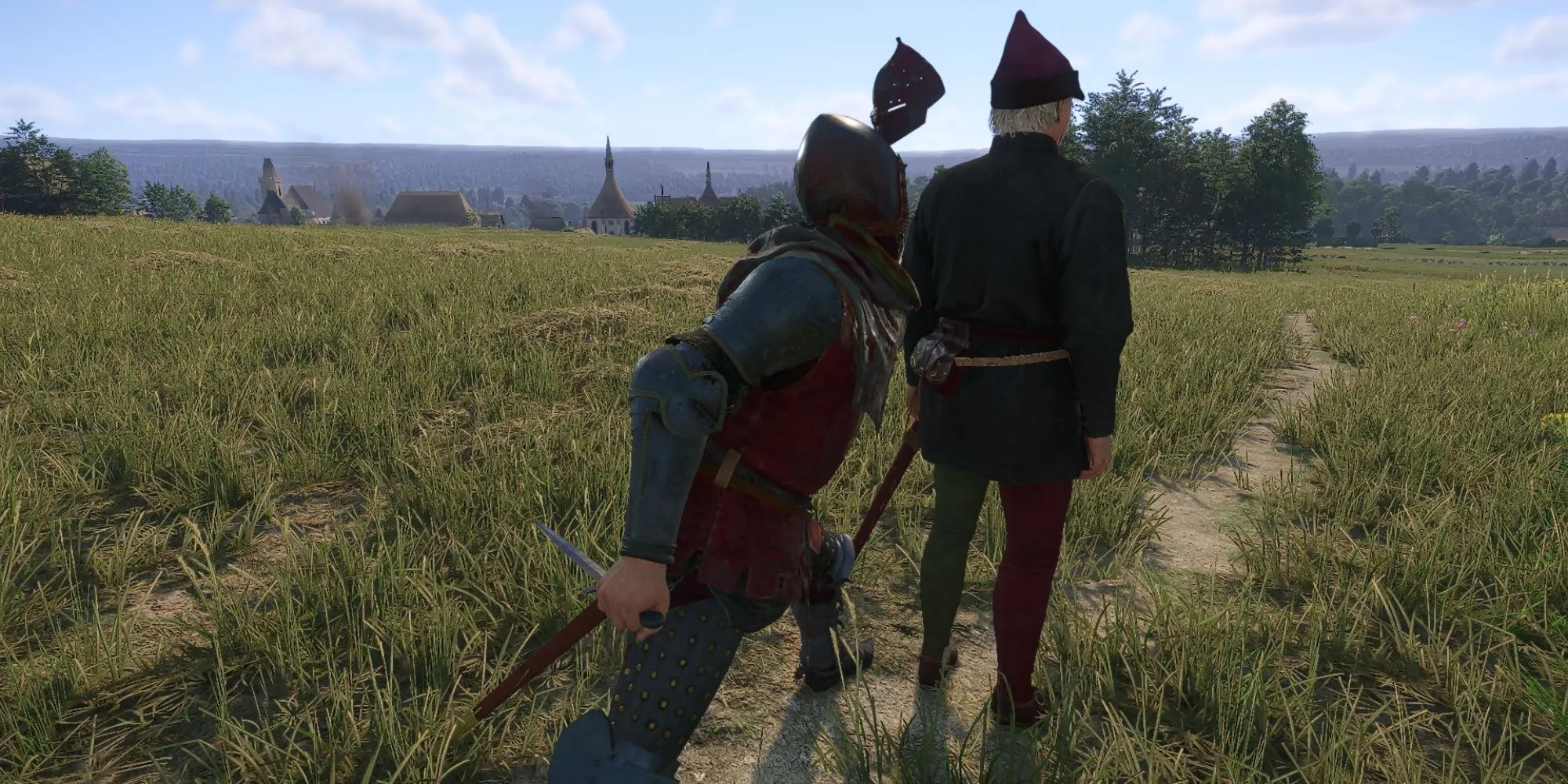 Henry sử dụng Dao Găm để ám sát lén lút trong Kingdom Come Deliverance 2