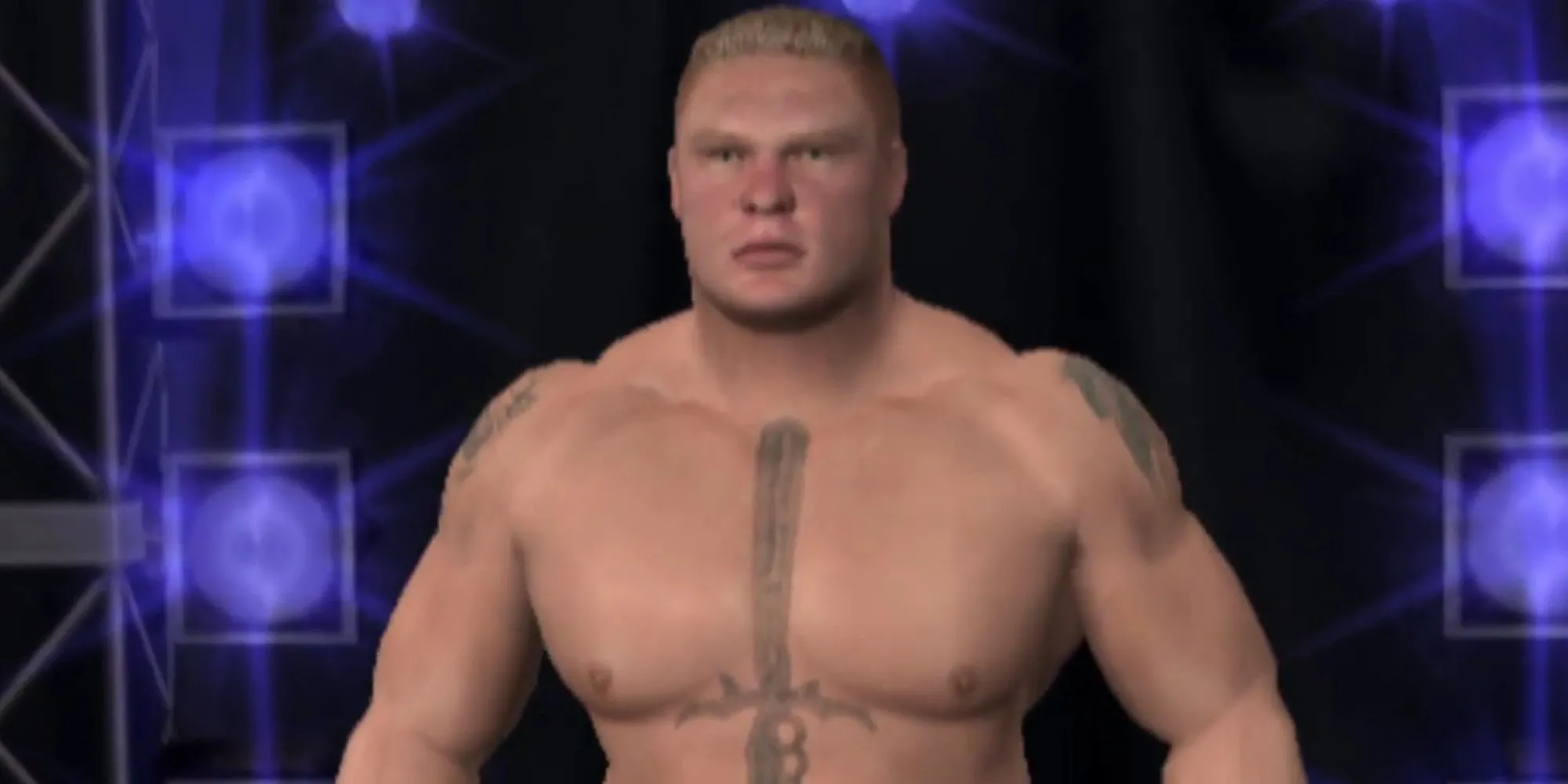 Hình ảnh Brock Lesnar trong game Wrestle Kingdom