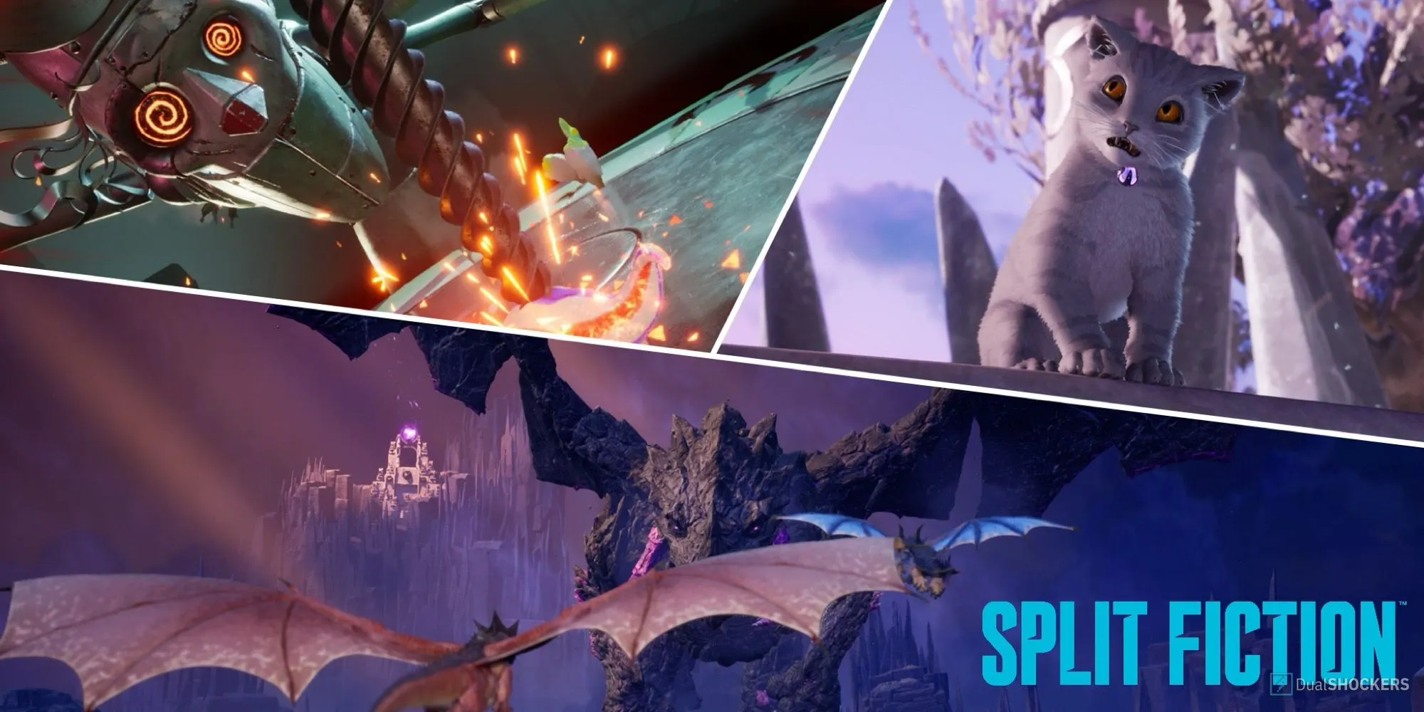 Hình ảnh các trận đấu trùm đặc sắc trong game Split Fiction