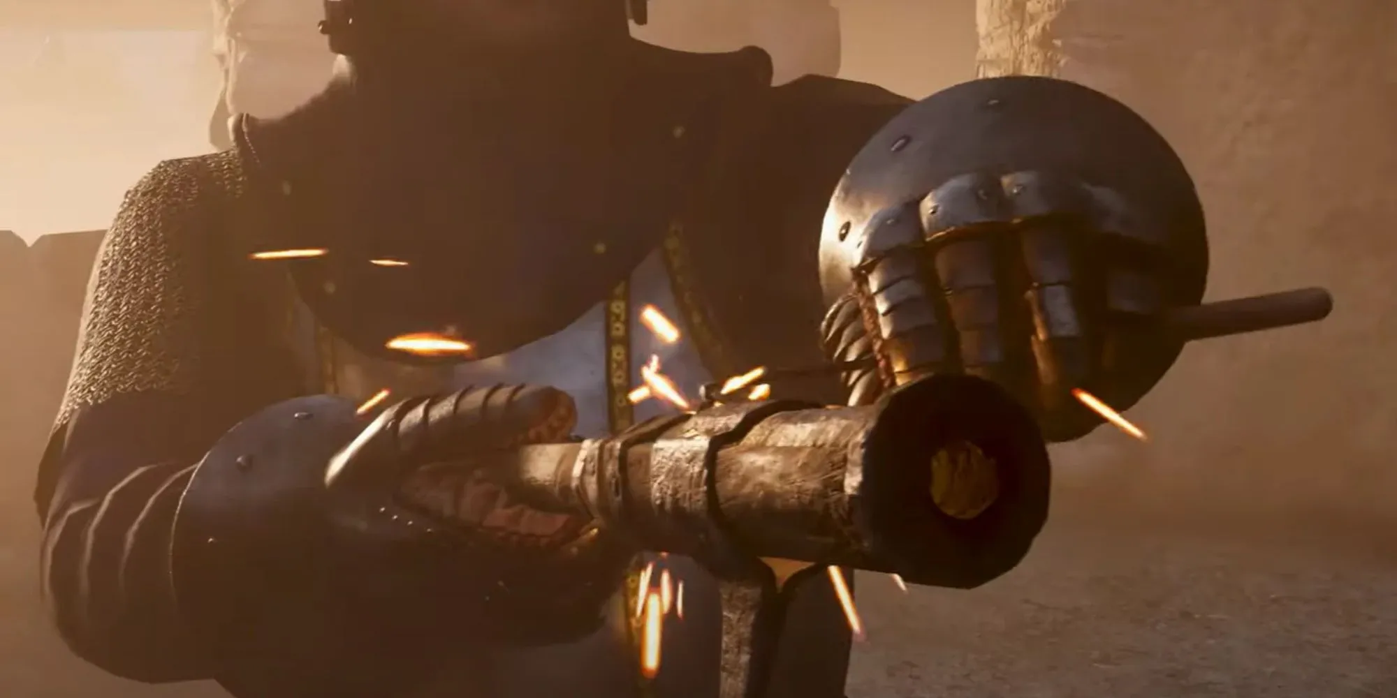 Hình ảnh một khẩu súng hỏa mai cổ điển trong Kingdom Come Deliverance 2, tượng trưng cho những vũ khí độc đáo và thay đổi lớn trong bản vá 1.2