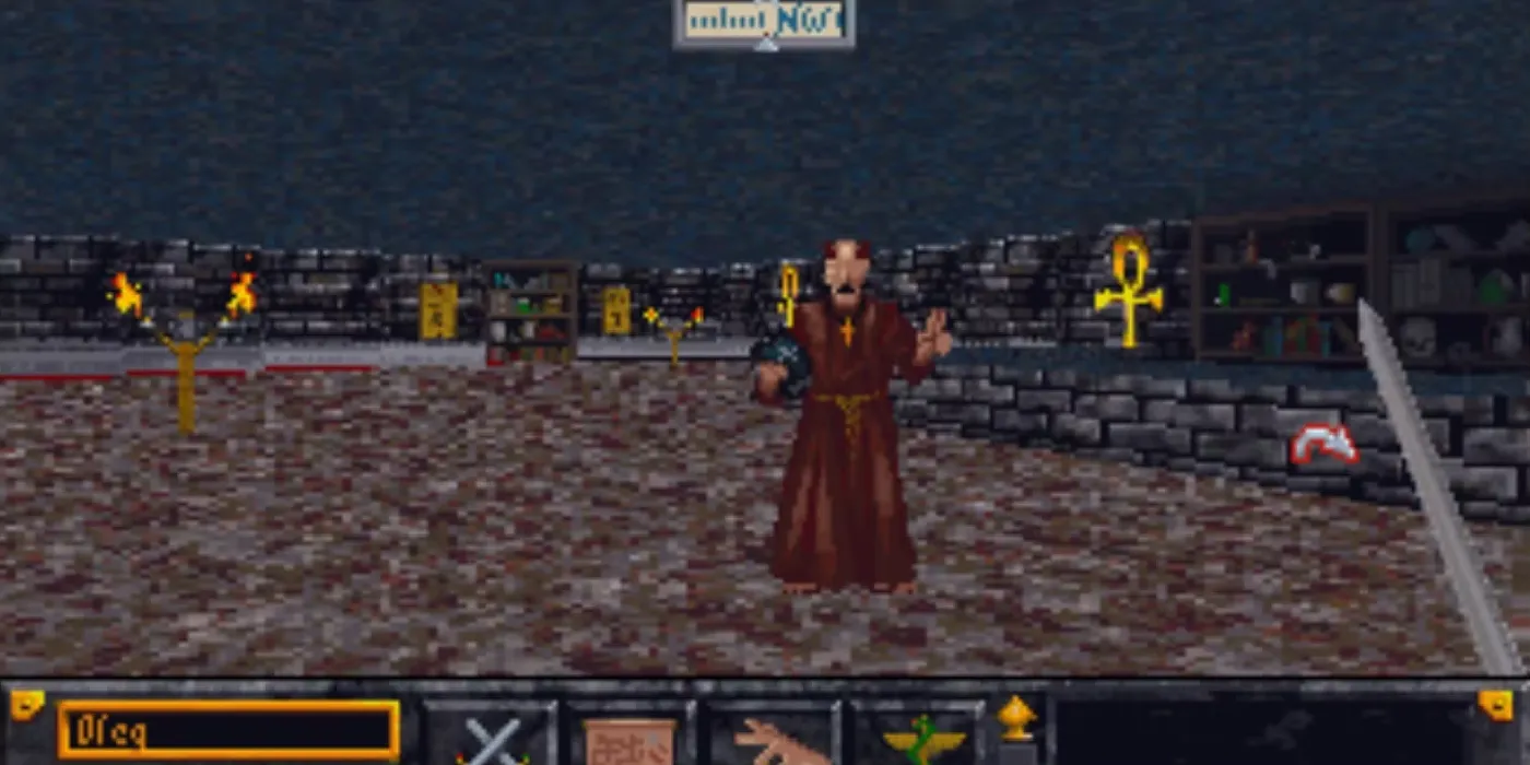Hình ảnh The Elder Scrolls: Arena, tựa game đặt nền móng cho dòng game nhập vai huyền thoại