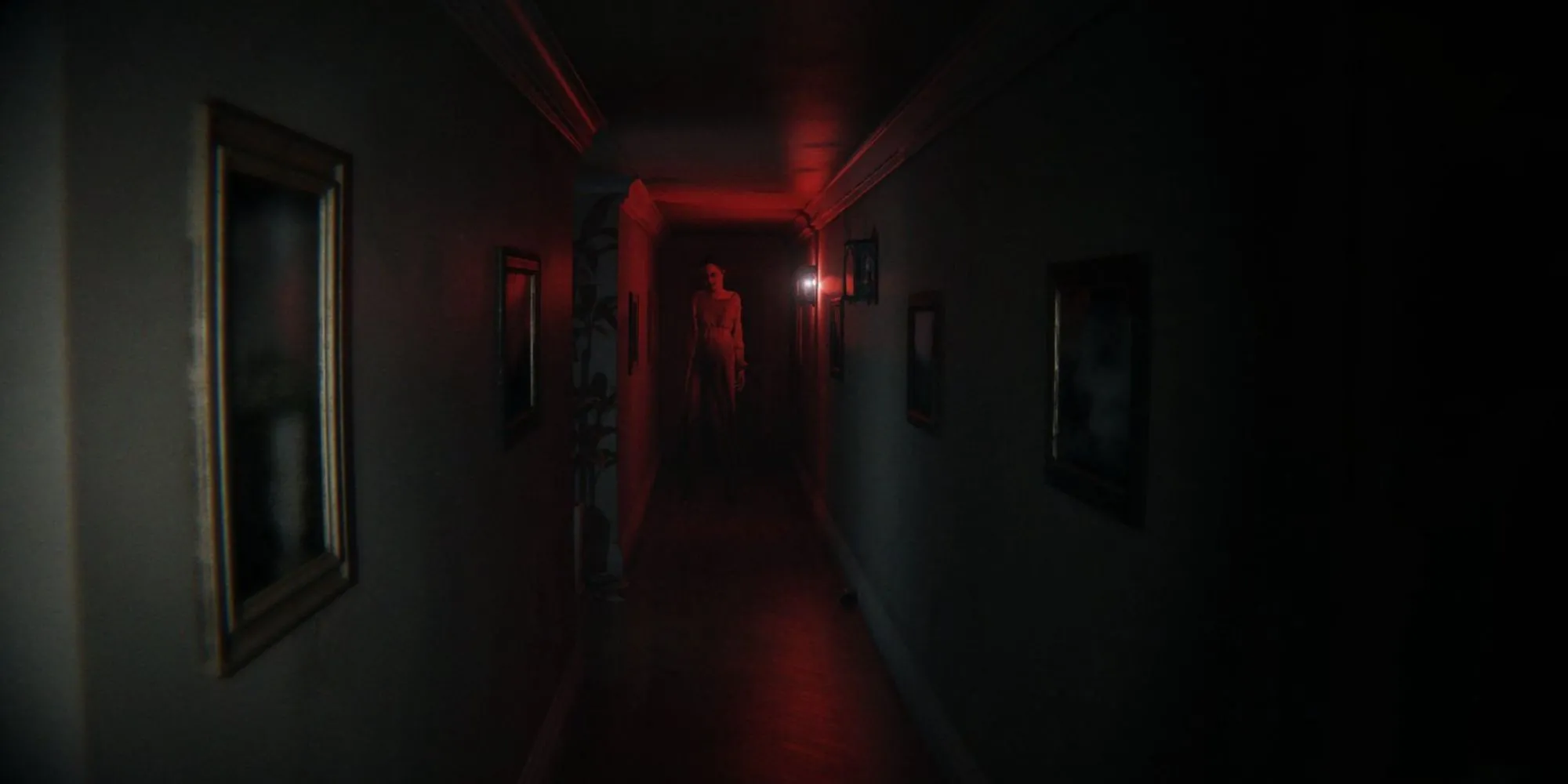 Hình ảnh từ P.T. (Silent Hills), trải nghiệm kinh dị hành lang lặp đáng sợ.