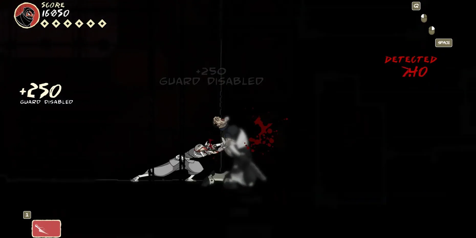 Kelly, boss đầu tiên và màn giới thiệu cơ chế xuất sắc trong Mark of the Ninja