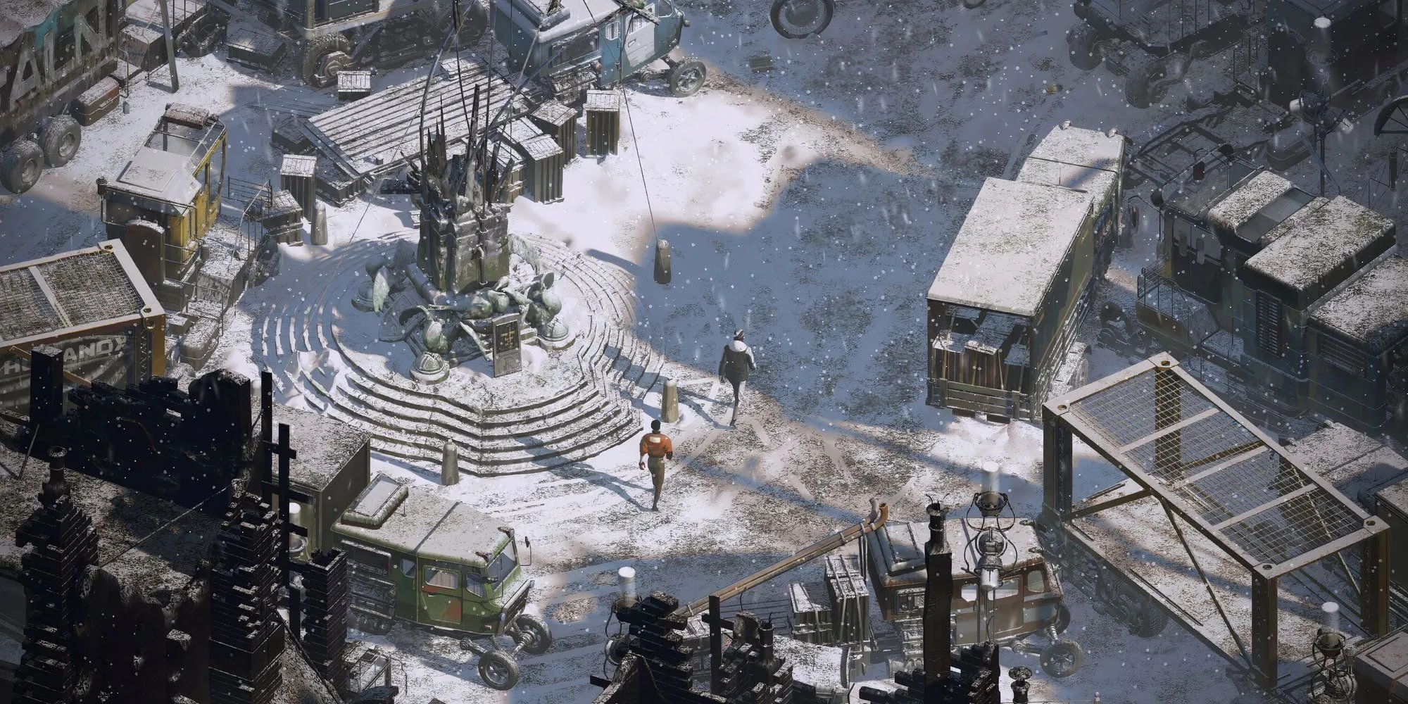 Khám phá bản đồ cùng Kim Kitsuragi trong thế giới u ám của Disco Elysium