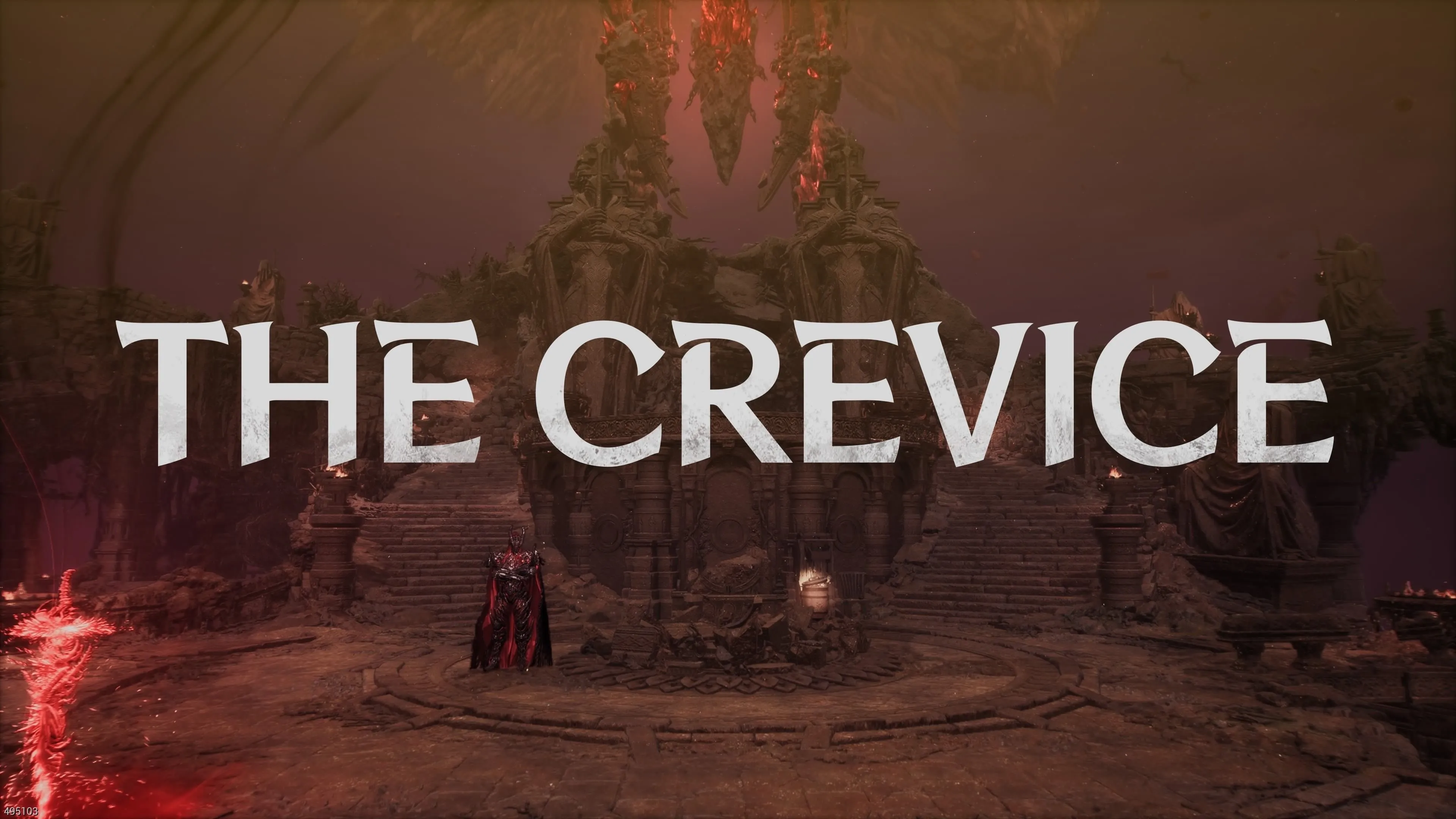 Khu vực trung tâm The Crevice, điểm hẹn của người chơi trong The First Berserker Khazan