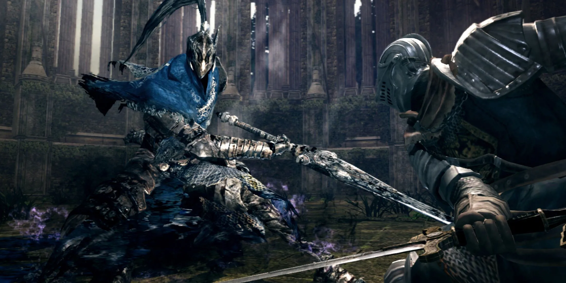 Kỵ sĩ Artorias trong Dark Souls, một trong những con trùm đáng nhớ của game Action RPG này
