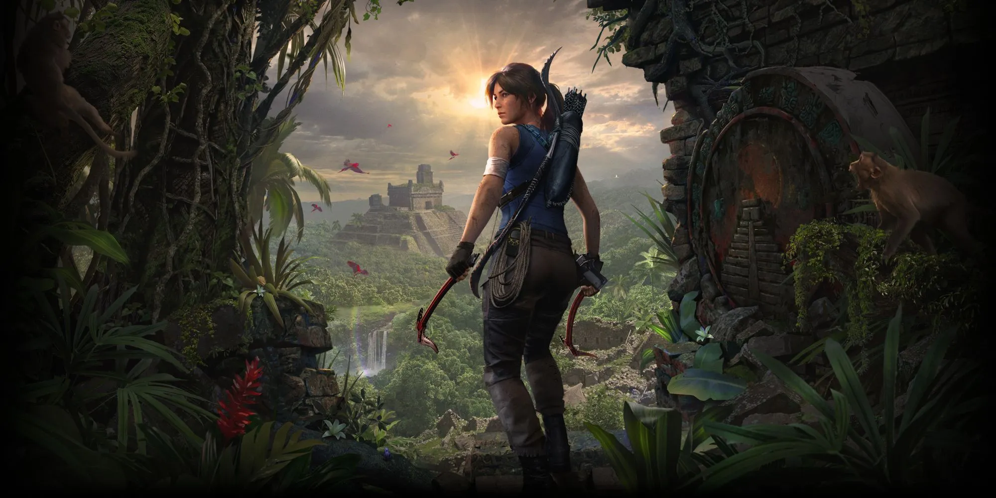 Lara Croft khám phá lăng mộ cổ trong Shadow of the Tomb Raider