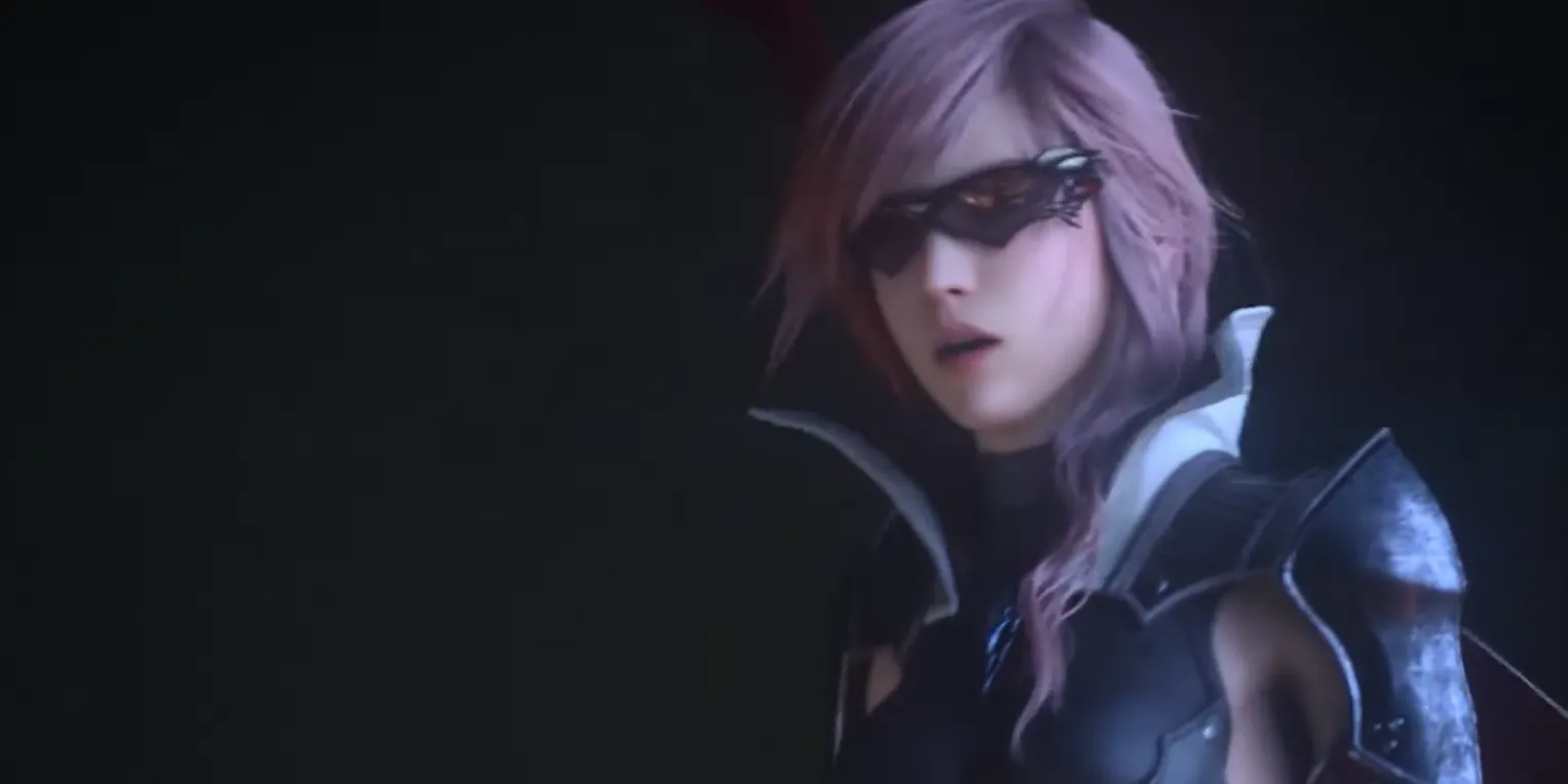 Lightning chuẩn bị chiến đấu trong Lightning Returns: Final Fantasy 13
