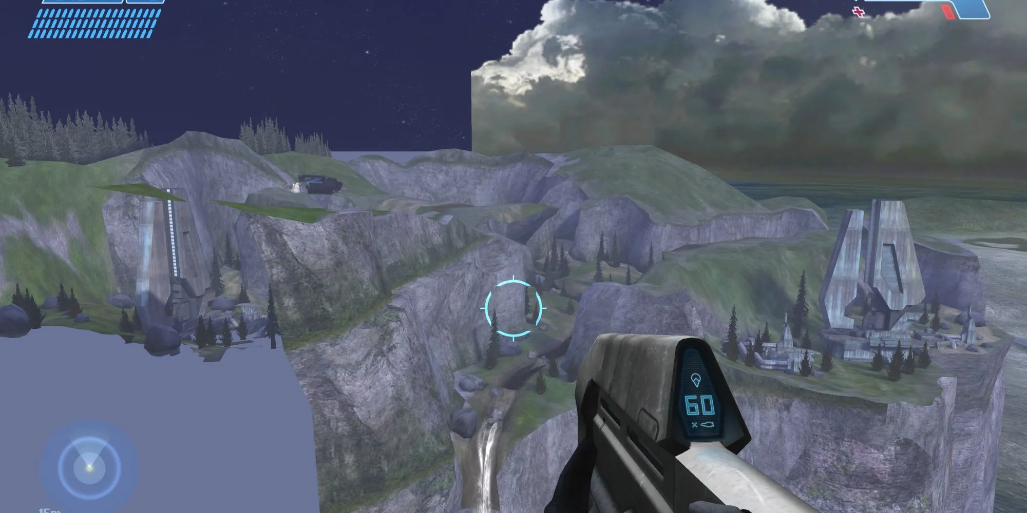 Master Chief Collection Halo 2 nhìn xuyên map khi bay với Acrophobia