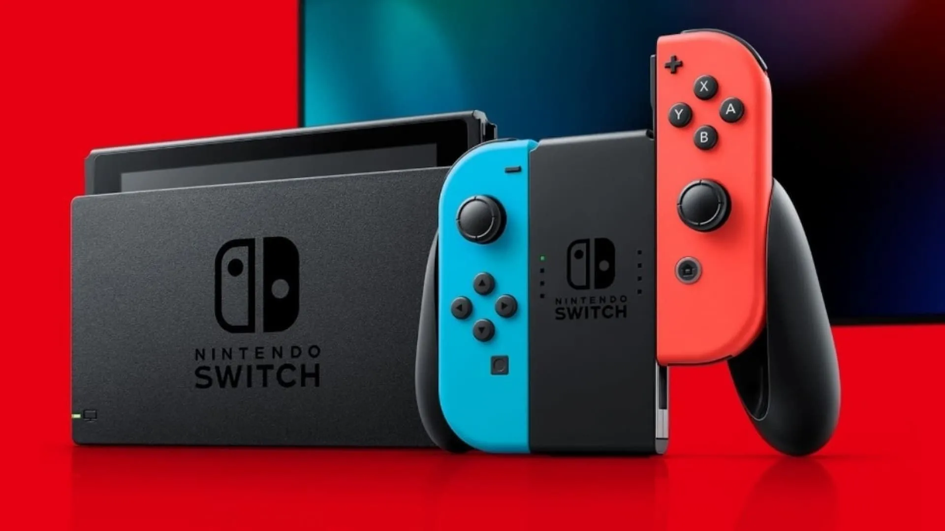 Máy Nintendo Switch màu đỏ đặc biệt cùng với Joy-Cons